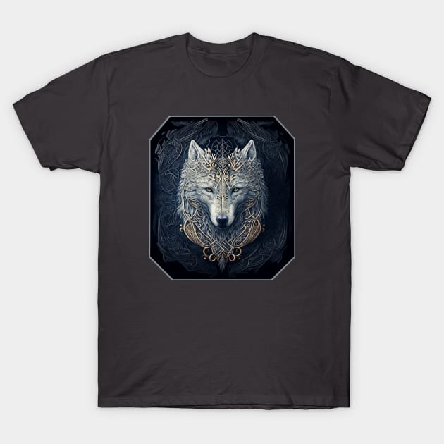 Fenrir, Child of Loki T-Shirt by Ampersand Studios